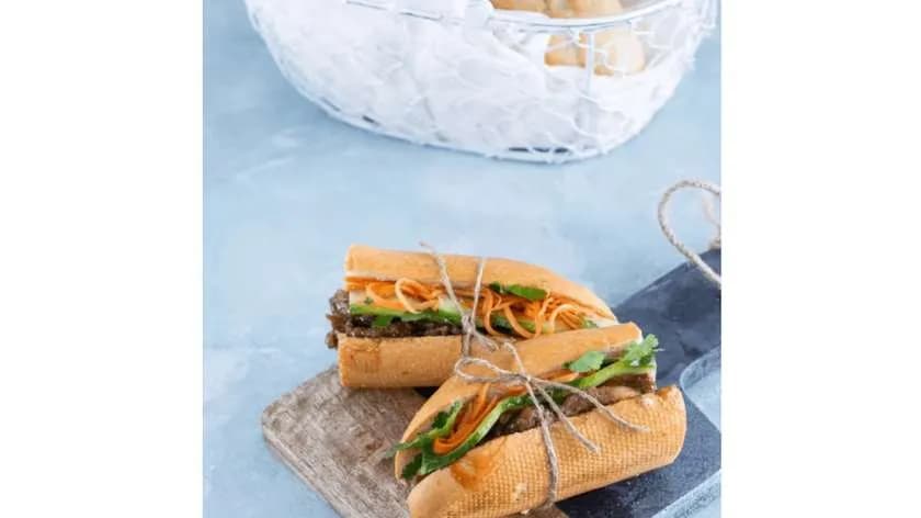 Kanapka z Wieprzowiną Grillowaną