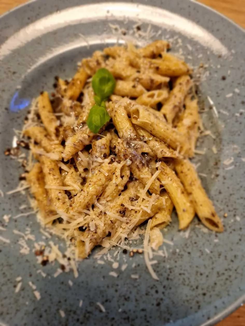PENNE CACIO TARTUFFO