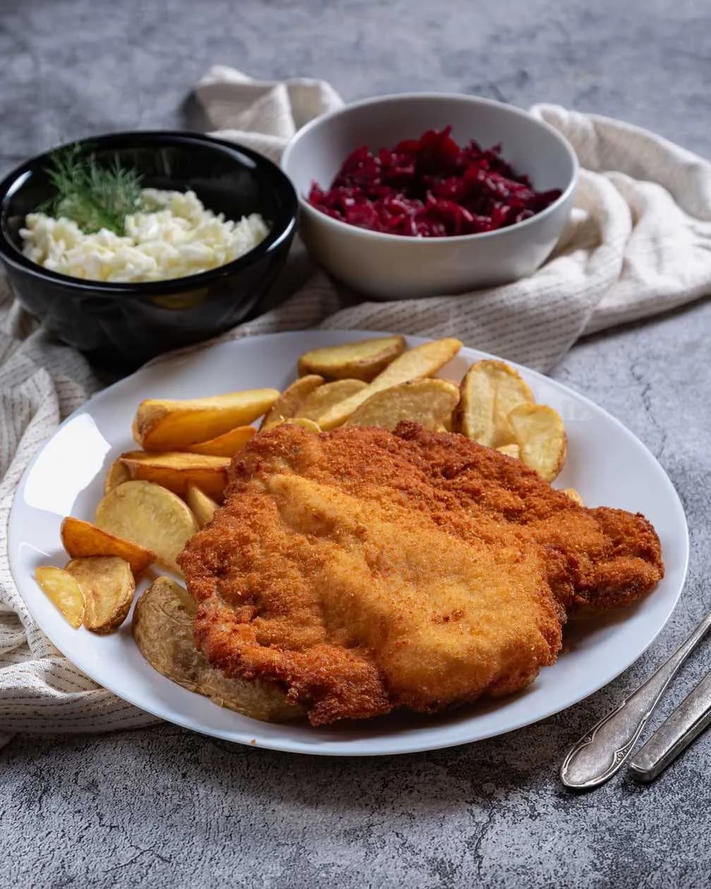 Pork schnitzel