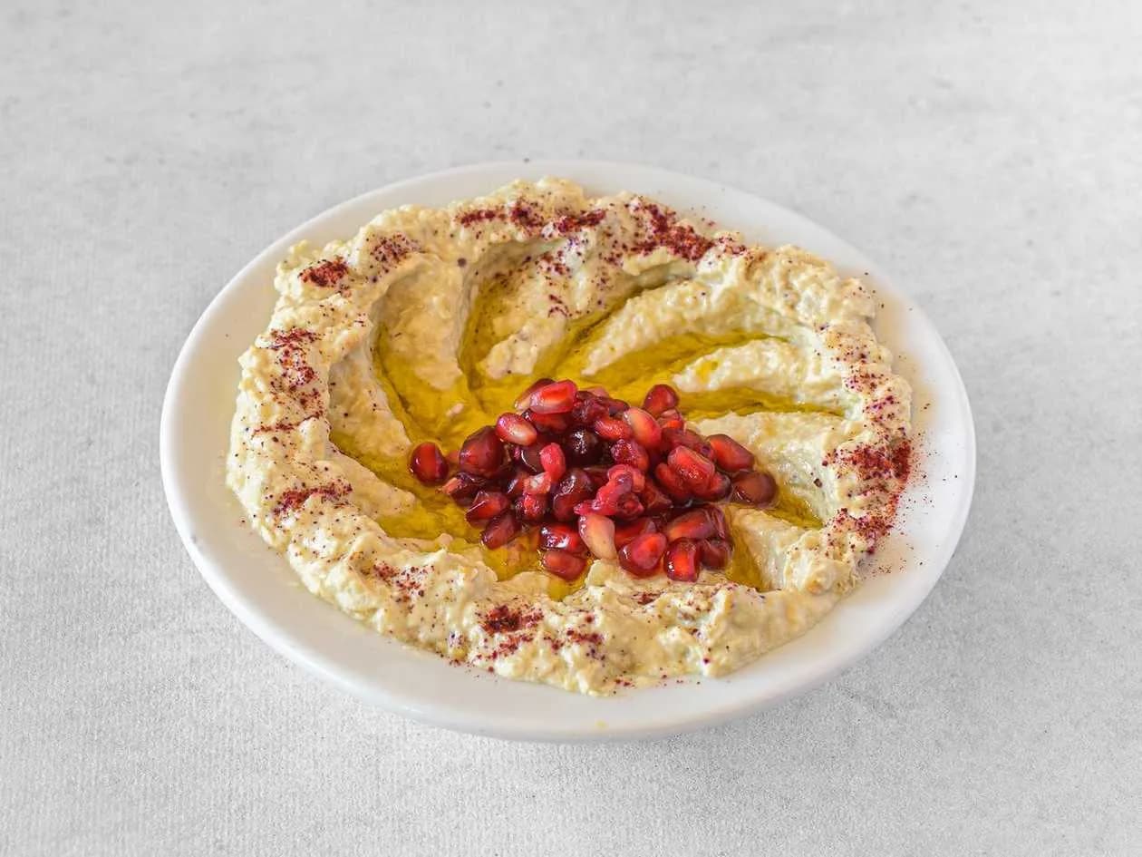 Mutabal with Grilled Pita