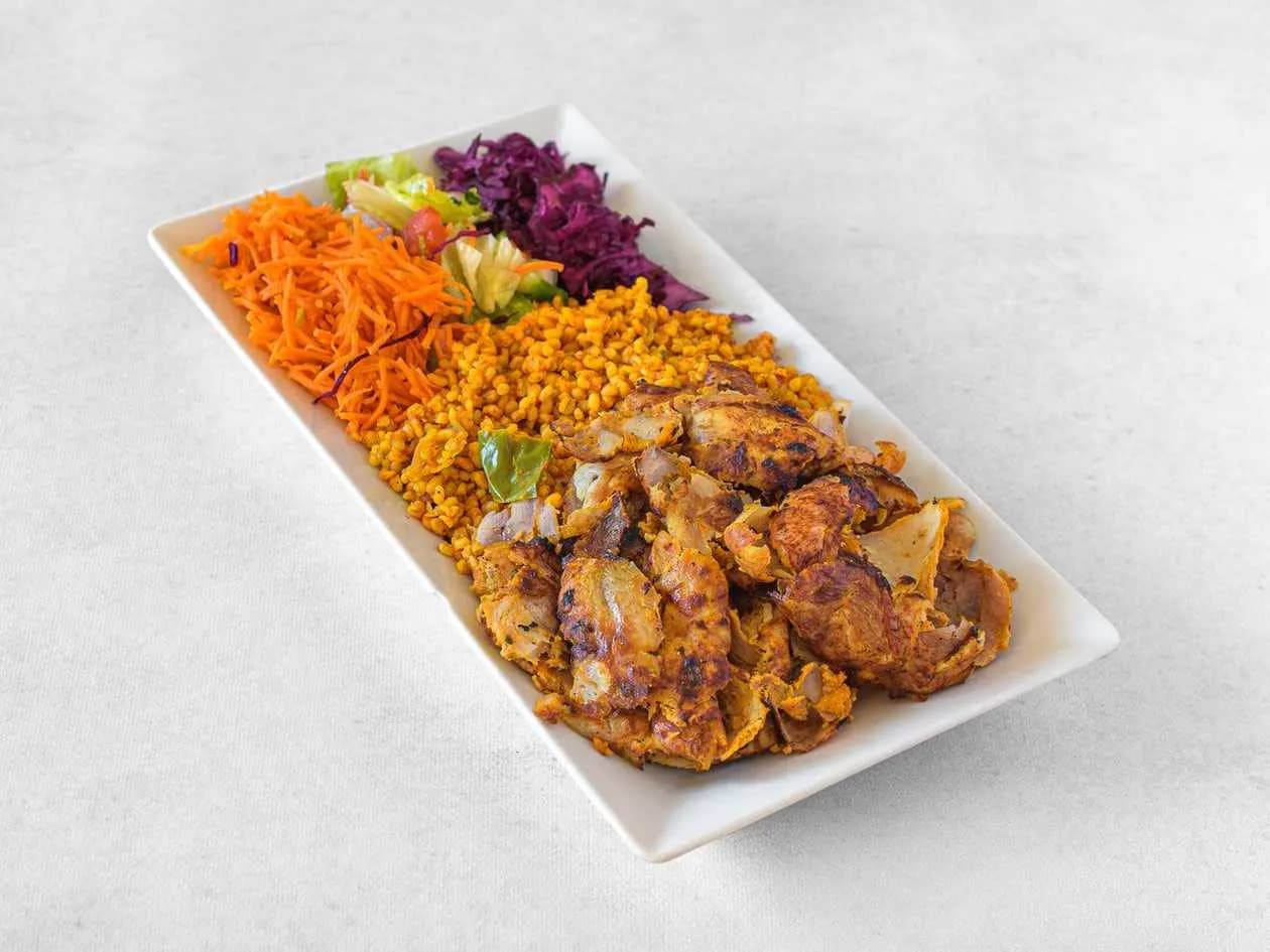 Plate of Chicken Kebab