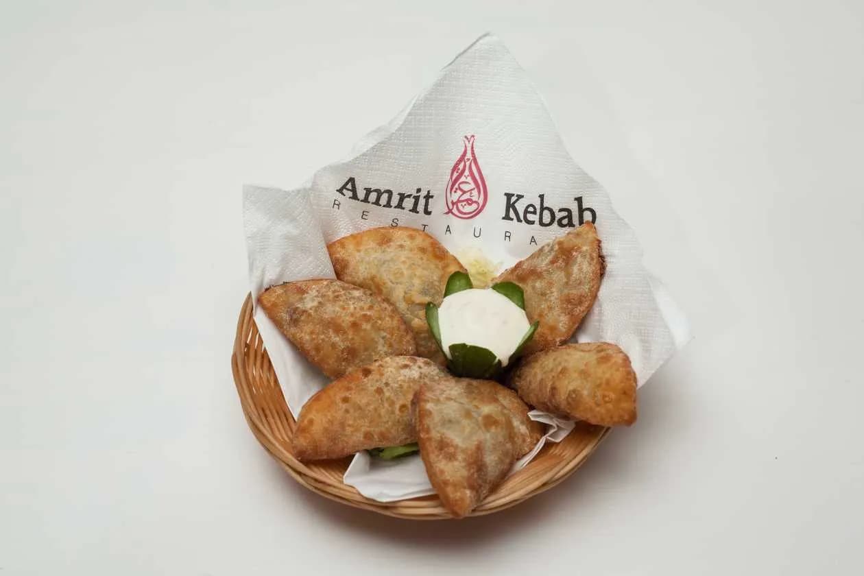 Byrak with vegetables