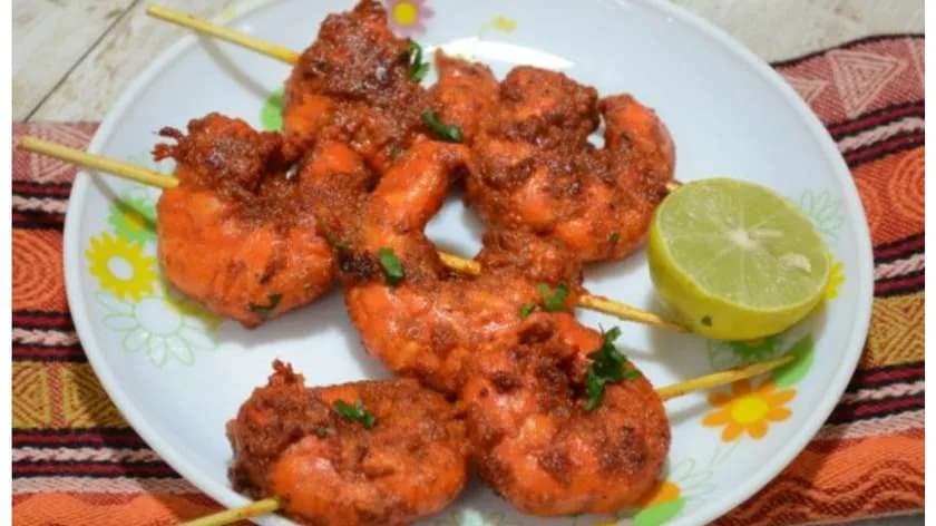 Tandoori prawns 8 szt.