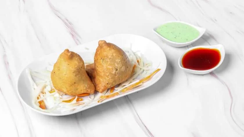 Veg samosa 2 szt.(vegan)