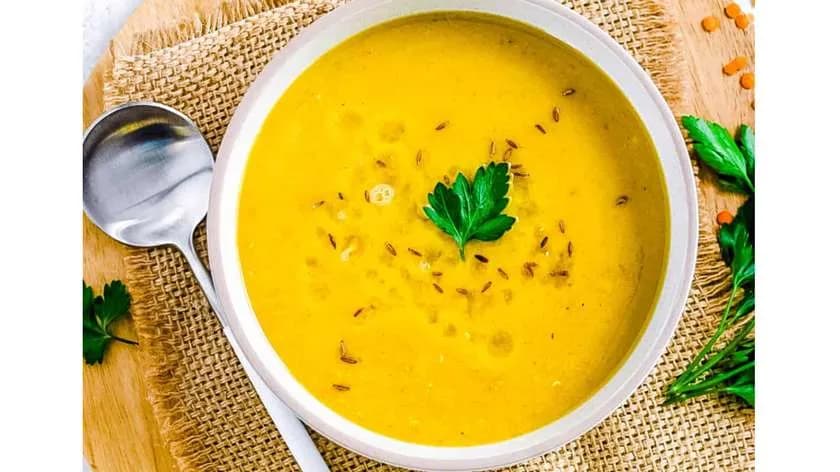 Lentil soup (vegan)