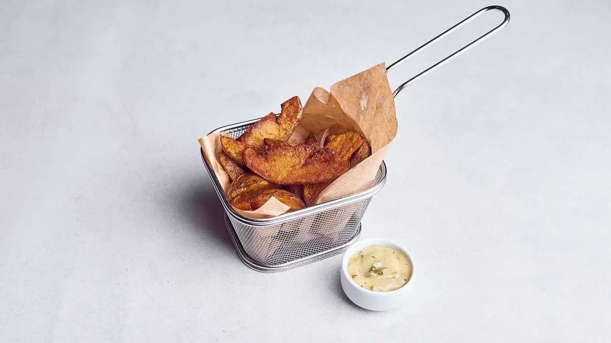 Baked Potatoes with Aioli