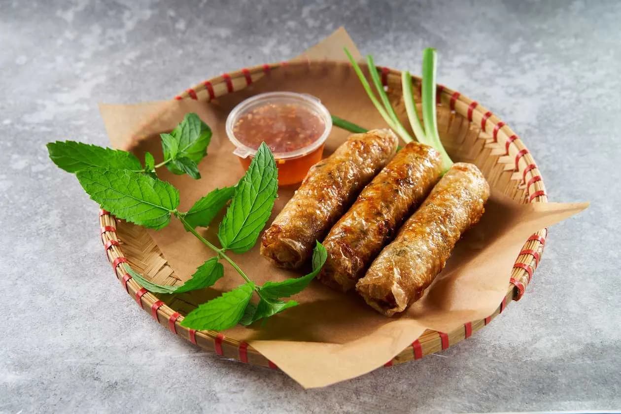 Meat Spring Rolls 3 pcs.