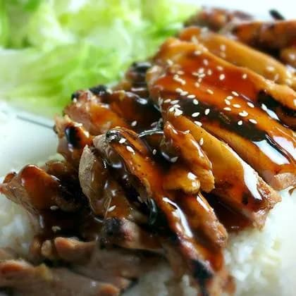 Teriyaki with Rice