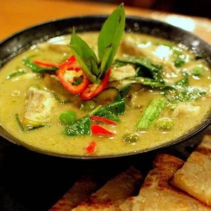 Green Curry with Rice