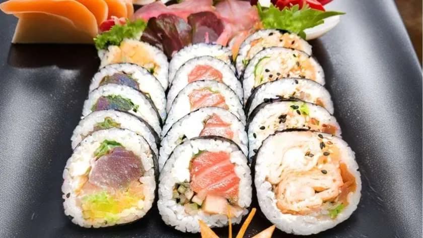 2 za 1 Futomaki Fish Set 18szt.