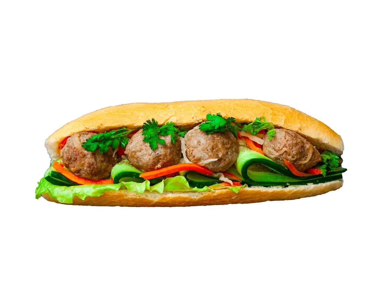Viet's 20 - kanapka bánh mì xíu mại bò