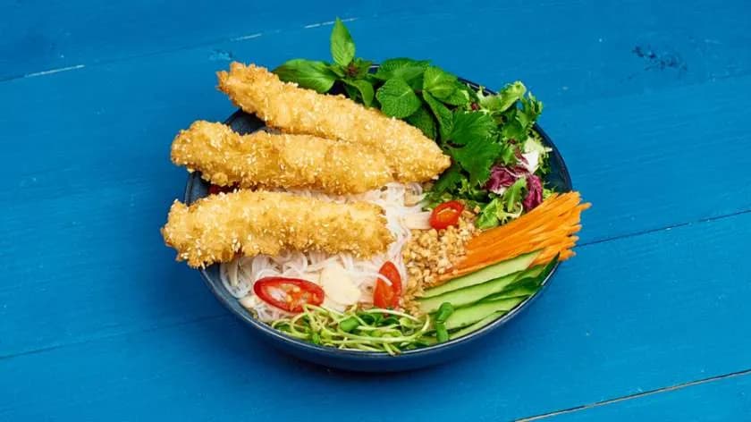 Bun z thai fried chicken