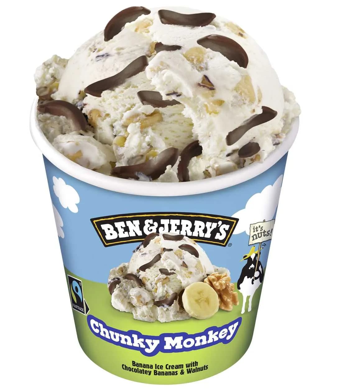 Ben & Jerry's Chunky Monkey 465ml