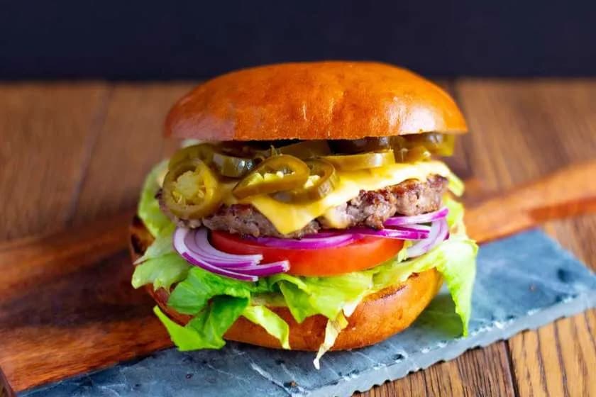 Jalapeno Burger.