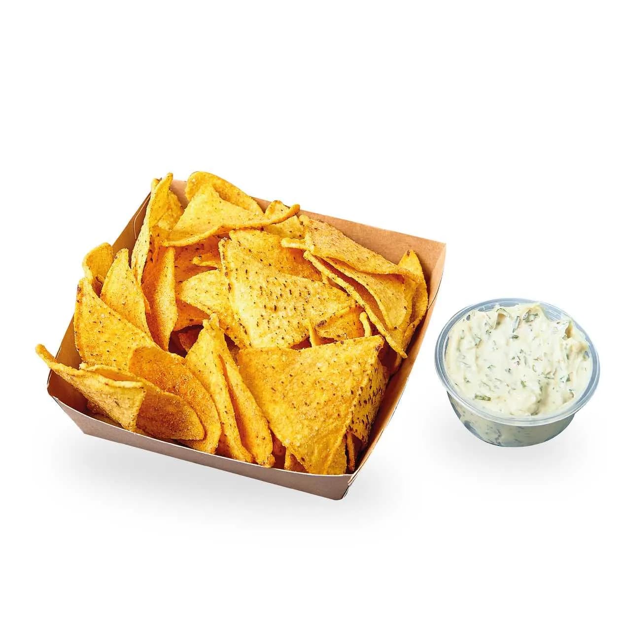 Nachos + pika large sauce