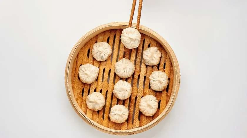Pierożki XiaoLongBao z farszem drobiowym