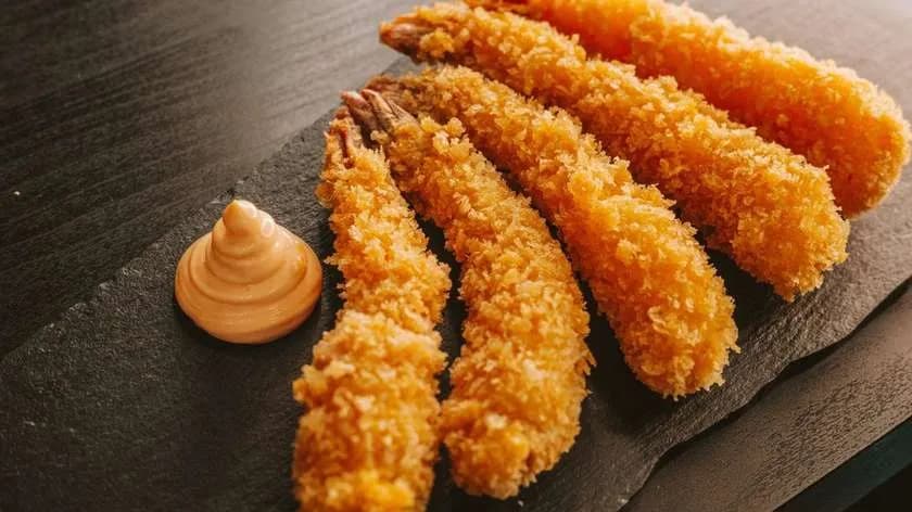 Krewetki w tempurze