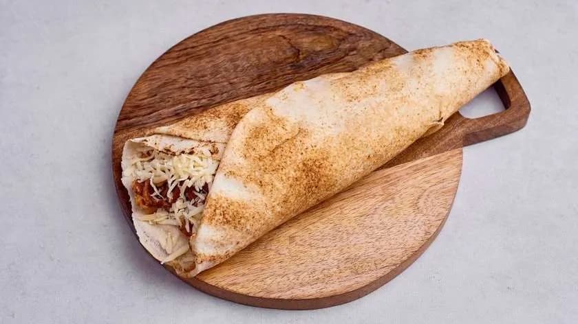 Kebab Double Cheese Sandwich + Fries