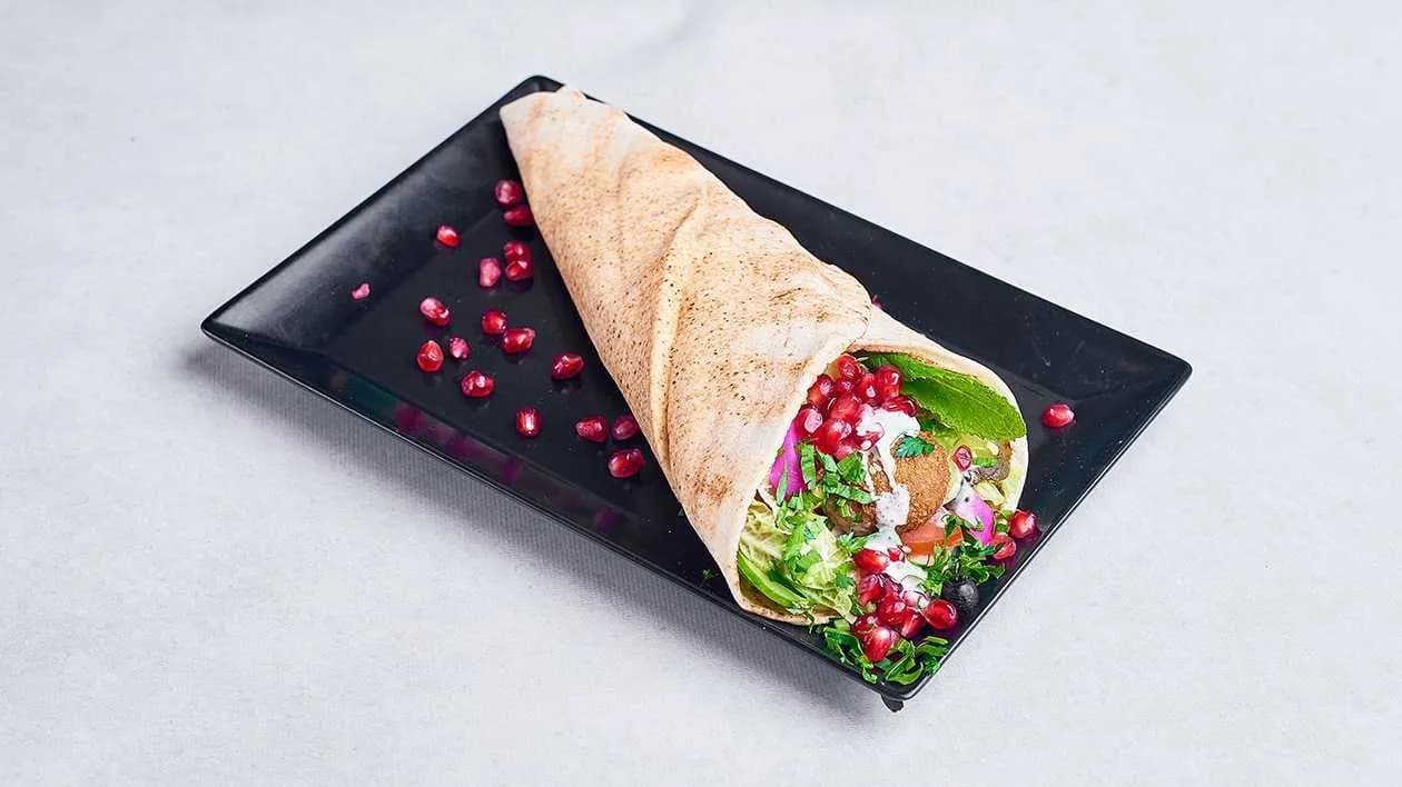 Falafel with Pomegranate