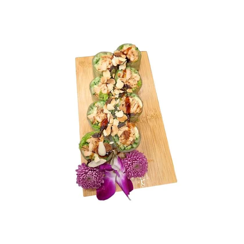 Spring Roll pieczony łosoś (8szt.)