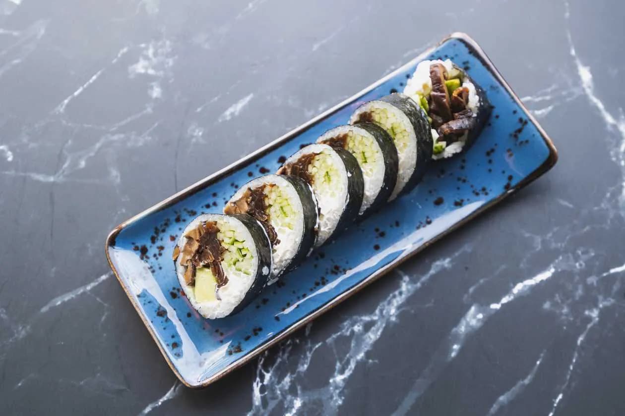 Futomaki grzybki shiitake