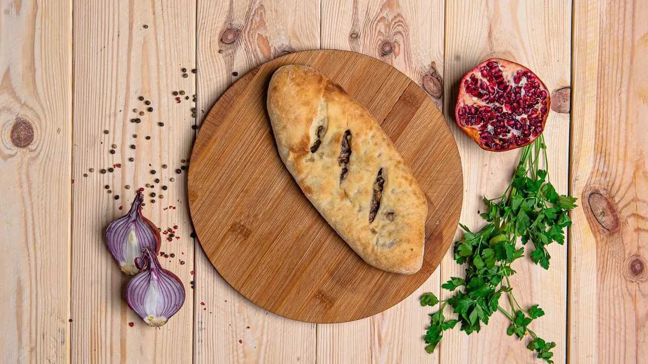 Flat-Cake with Eggplant