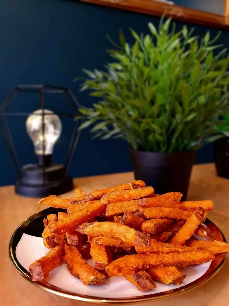 Frytki z batatów w panierce 300g
