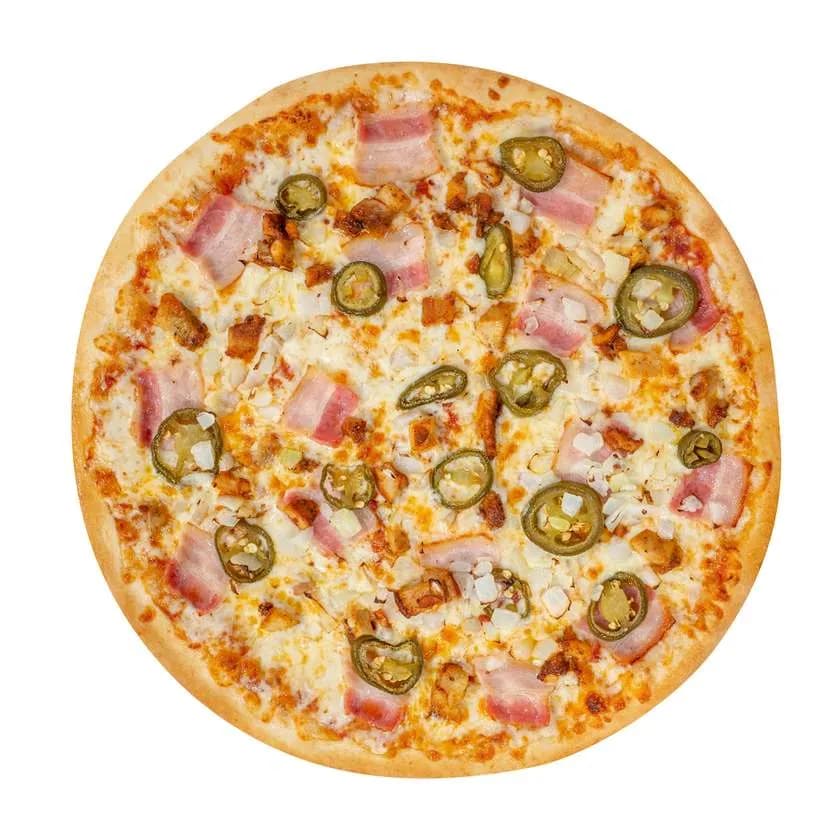 Hellish Chicken Pizza