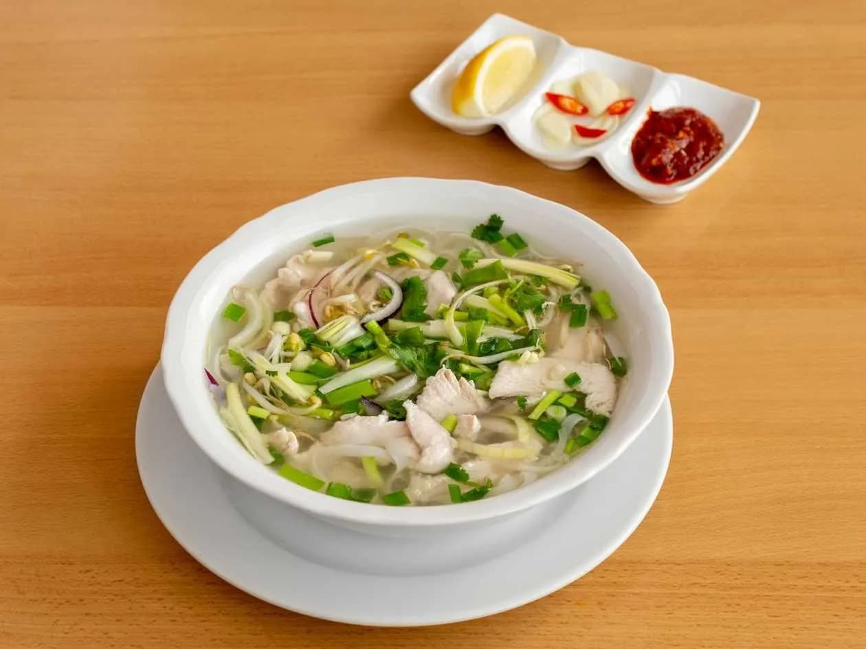 Pho Soup with Chicken