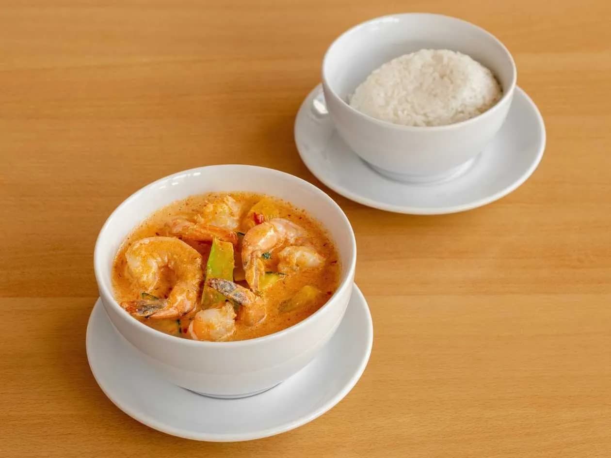 Prawns in Thai Curry 🌶