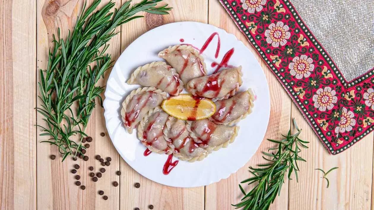 Pierogi with Forest Blueberries