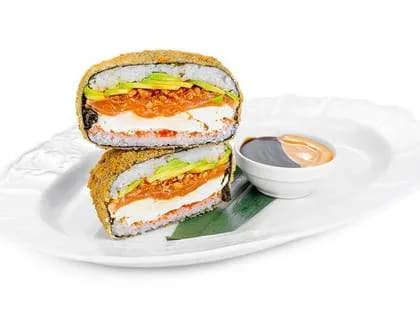Sushi Burger z łososiem