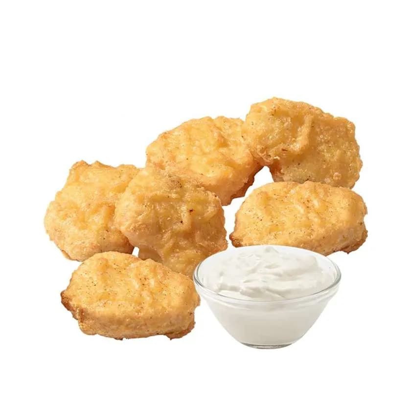 Nuggetsy z kurczaka 6 szt. + 1 majonez
