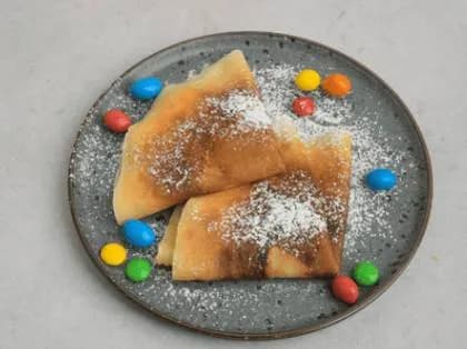 Naleśnik z Nutellą i M&M's