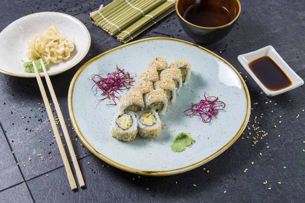 California Halibut Tempura (10 sztuk)