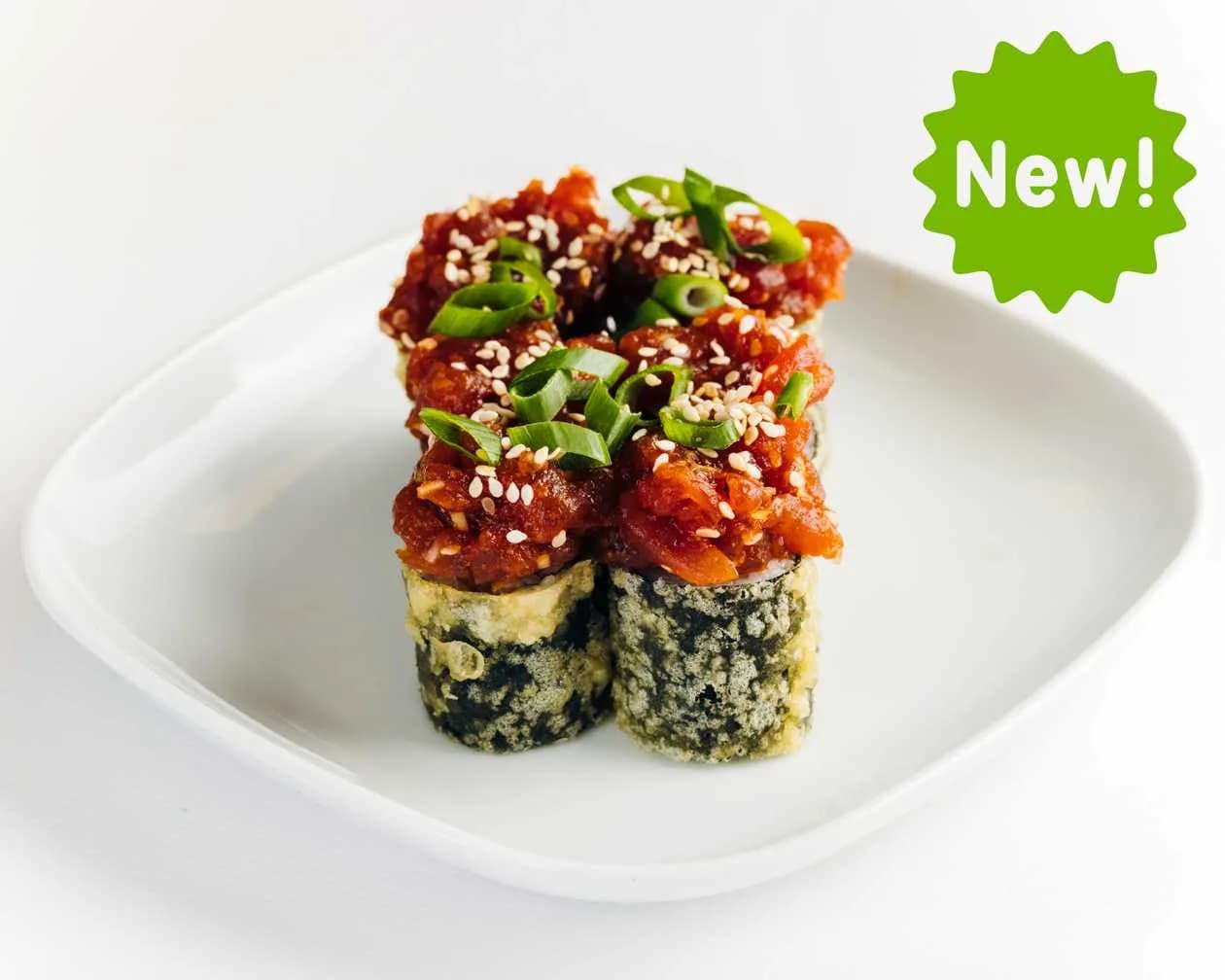 HOSO TUNA TARTARE TEMPURA