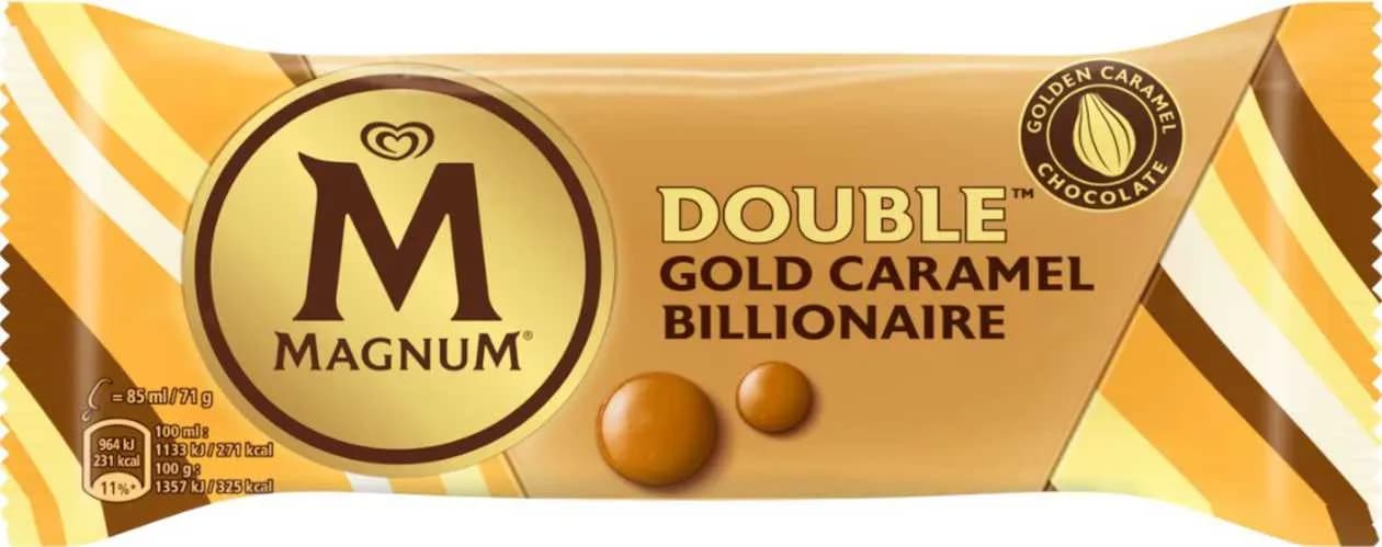 Magnum Double Caramel Gold Billionaire 85ml