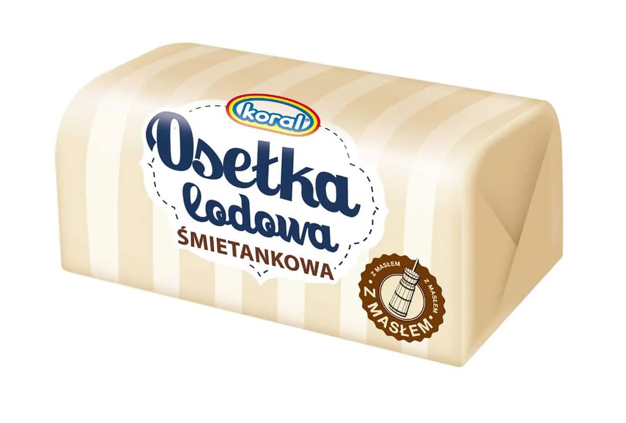 Osełka lodowa o smaku śmietanowym 400ml