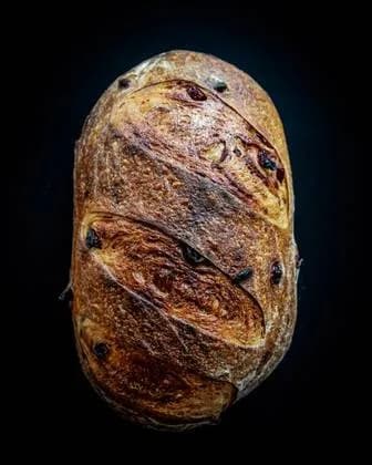 Wheat-rye Sourdough Bread with Cranberries