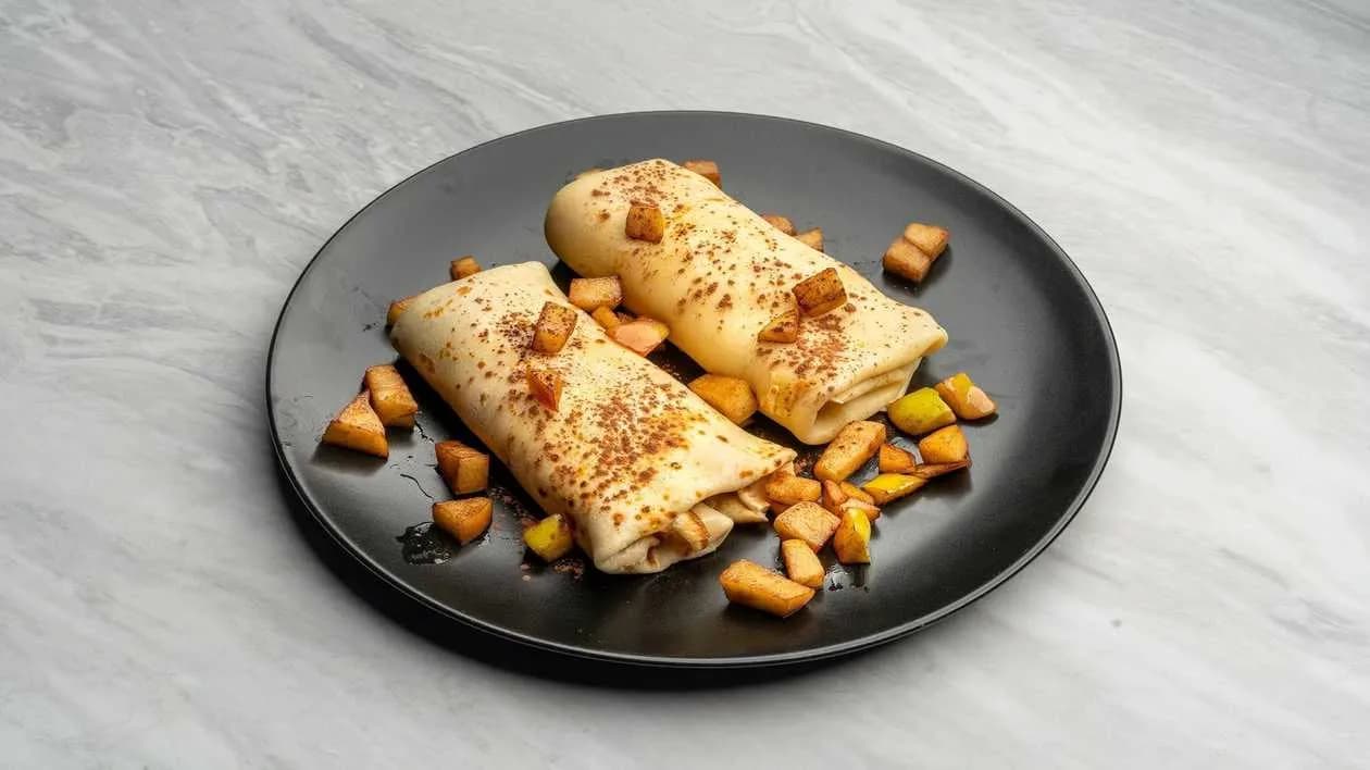 CREPES WITH APPLE AND CINNAMON