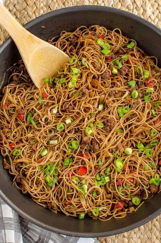 Beef Lega Rice Noodles