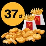 McNuggets 20 szt. + 2x małe frytki