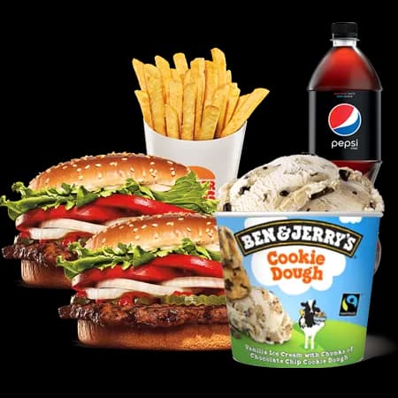 B&J Deals Whopper dla dwojga