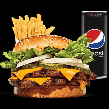 Big King XXL Burger Zestaw