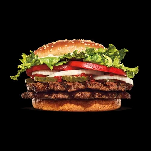 Double Whopper Burger
