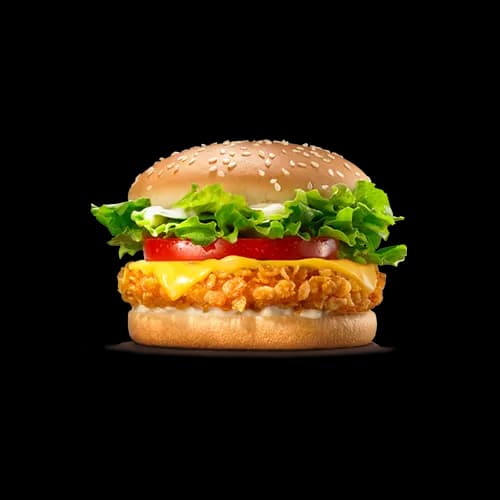 Cheese Crispy Chicken Burger