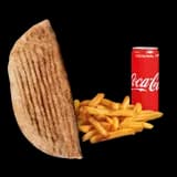 Rollo Kebab Amerykańskie (średnie), frytki, Coca Cola 0.33l