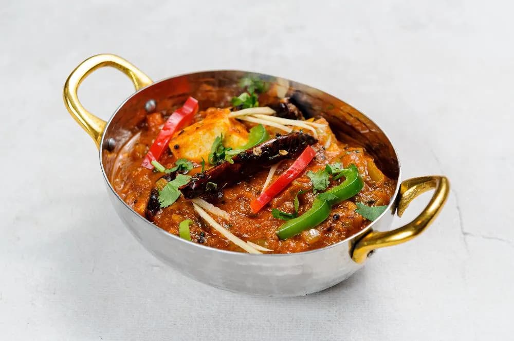 Kadhai Paneer Łagodny