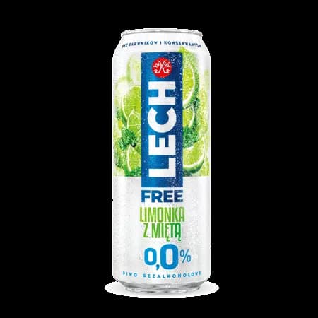 Lech Free Limonka-Mięta 0,5L