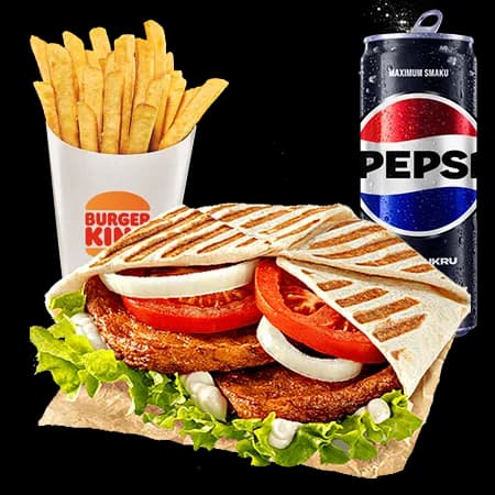 Podwójny Halloumi Pocket Zestaw